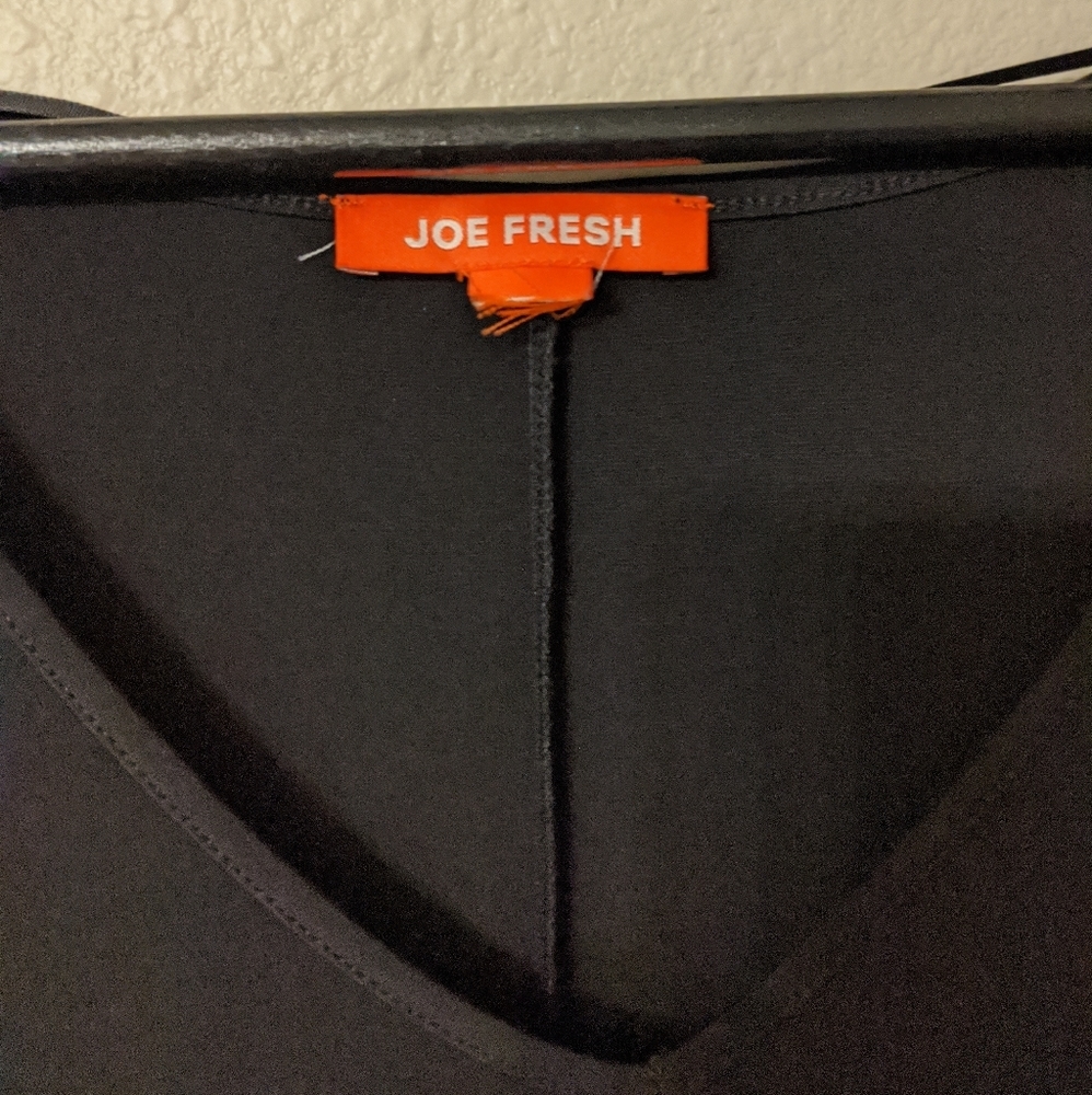 Black sleeveless Joe Fresh swing hem dress L - Picture 4 of 4